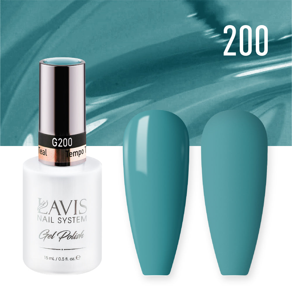 LAVIS 200 Tempo Teal - Gel Polish 0.5oz