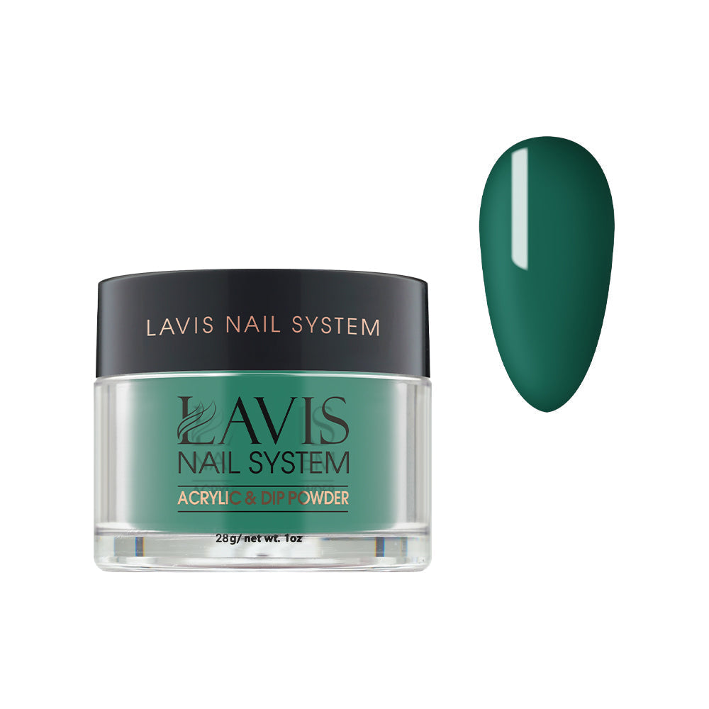 LAVIS 204 Kendal Green - Acrylic & Dip Powder 1oz