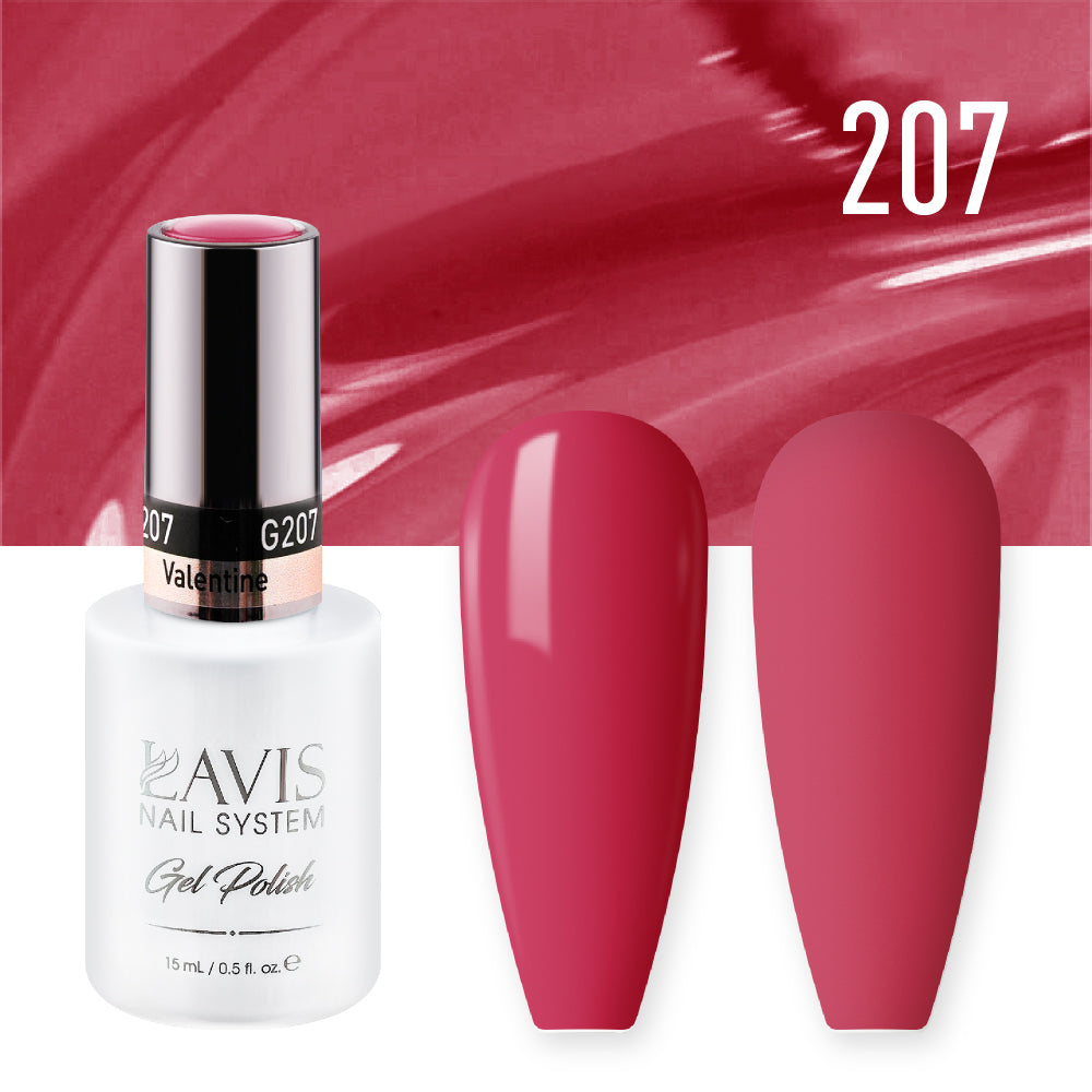 LAVIS 207 Valentine - Gel Polish 0.5oz