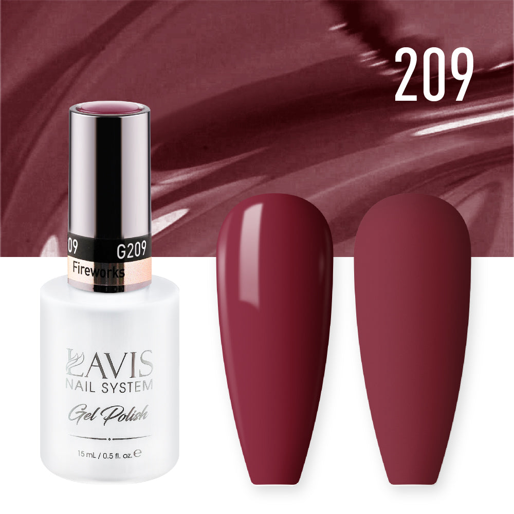 LAVIS 209 Fireworks - Gel Polish 0.5oz