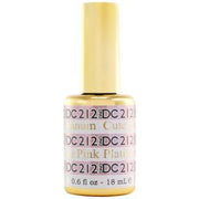 DND DC Gel Polish 212 - Glitter, Pink Colors - Cute Pink