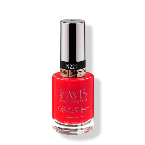 LAVIS 221 Cherry Tomato - Nail Lacquer 0.5 oz