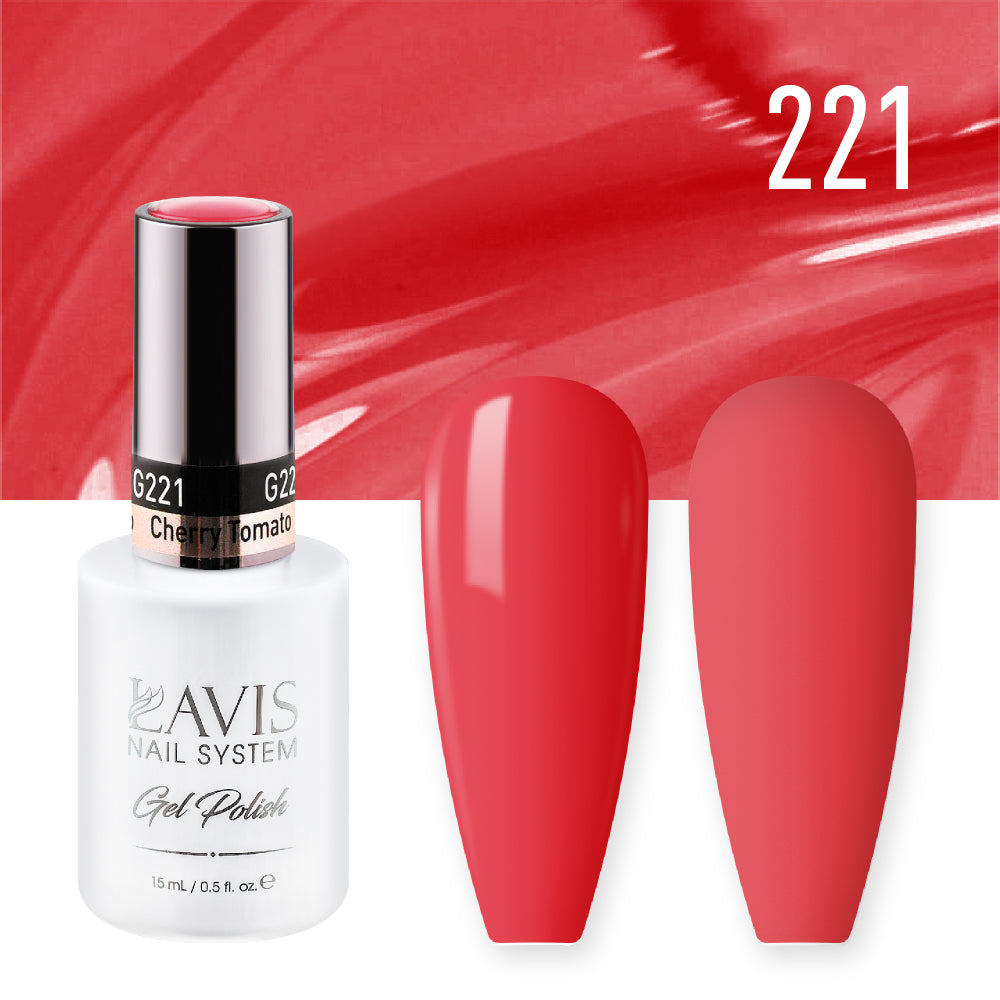 LAVIS 221 Cherry Tomato - Gel Polish 0.5oz