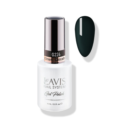 LAVIS 226 Cascade Green - Gel Polish 0.5oz