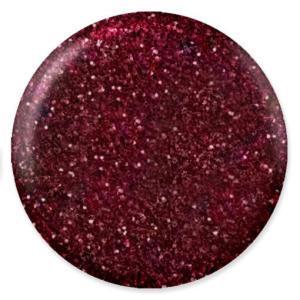 DND DC Gel Polish 231 - Glitter, Purple Colors - Bordeaux