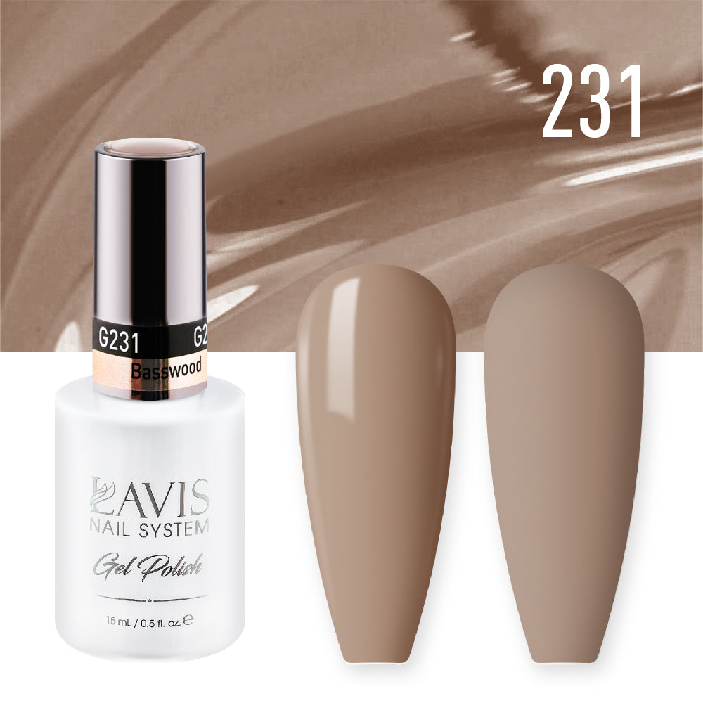 LAVIS 231 Basswood - Gel Polish 0.5oz