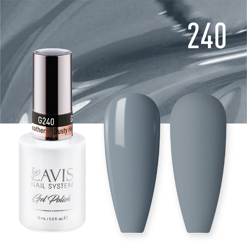 LAVIS 240 Dusty Heather - Gel Polish 0.5oz