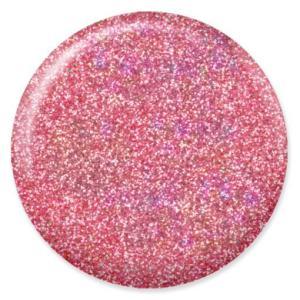 DND DC Gel Polish 241 - Glitter, Pink Colors - Light Salmon