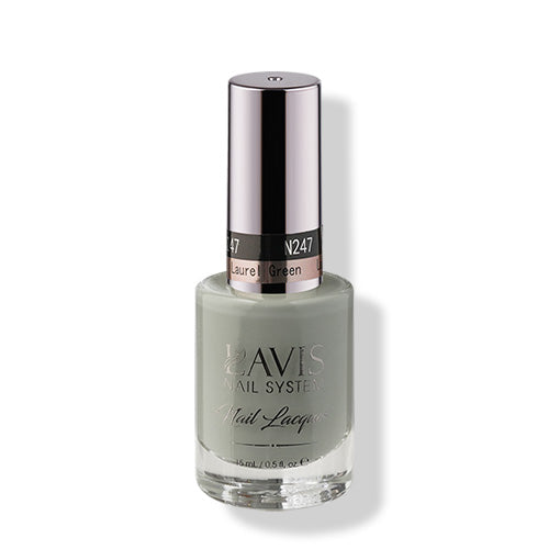 LAVIS 247 Laurel Green - Nail Lacquer 0.5 oz