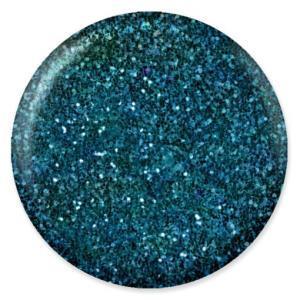 DND DC Gel Polish 248 - Glitter, Blue Colors - Dark Aqua