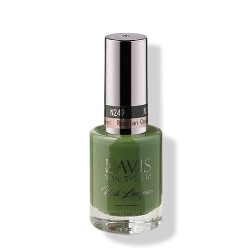 LAVIS 249 Russian Green - Nail Lacquer 0.5 oz