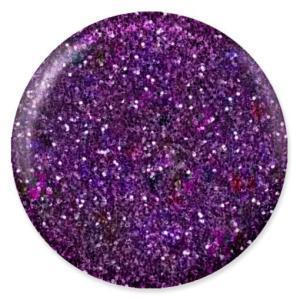 DND DC Gel Polish 251 - Glitter, Purple Colors - Dark Purple