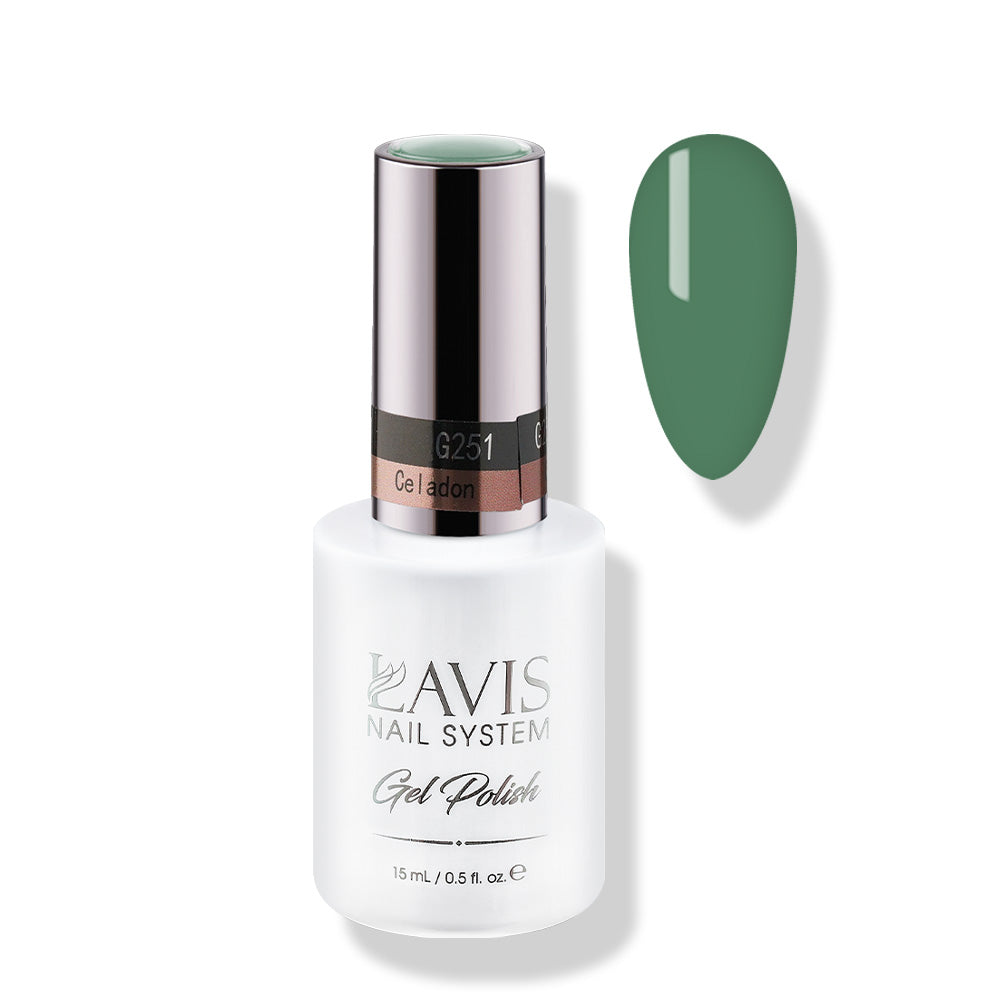 LAVIS 251 Celadon - Gel Polish 0.5oz