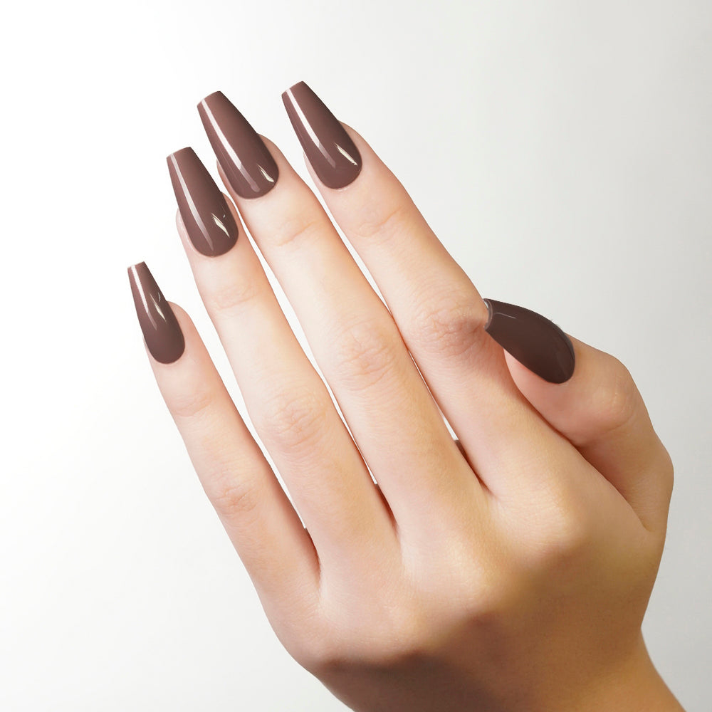 LAVIS 254 Cinnamon Toast - Gel Polish & Matching Nail Lacquer Duo Set - 0.5oz