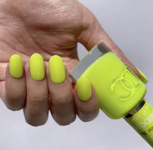 DND DC Gel Polish - 258 Yellow, Neon Colors - Shine Bright