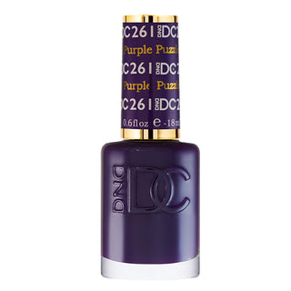 DND DC Nail Lacquer - 261 Purple Colors - Puzzled Purple