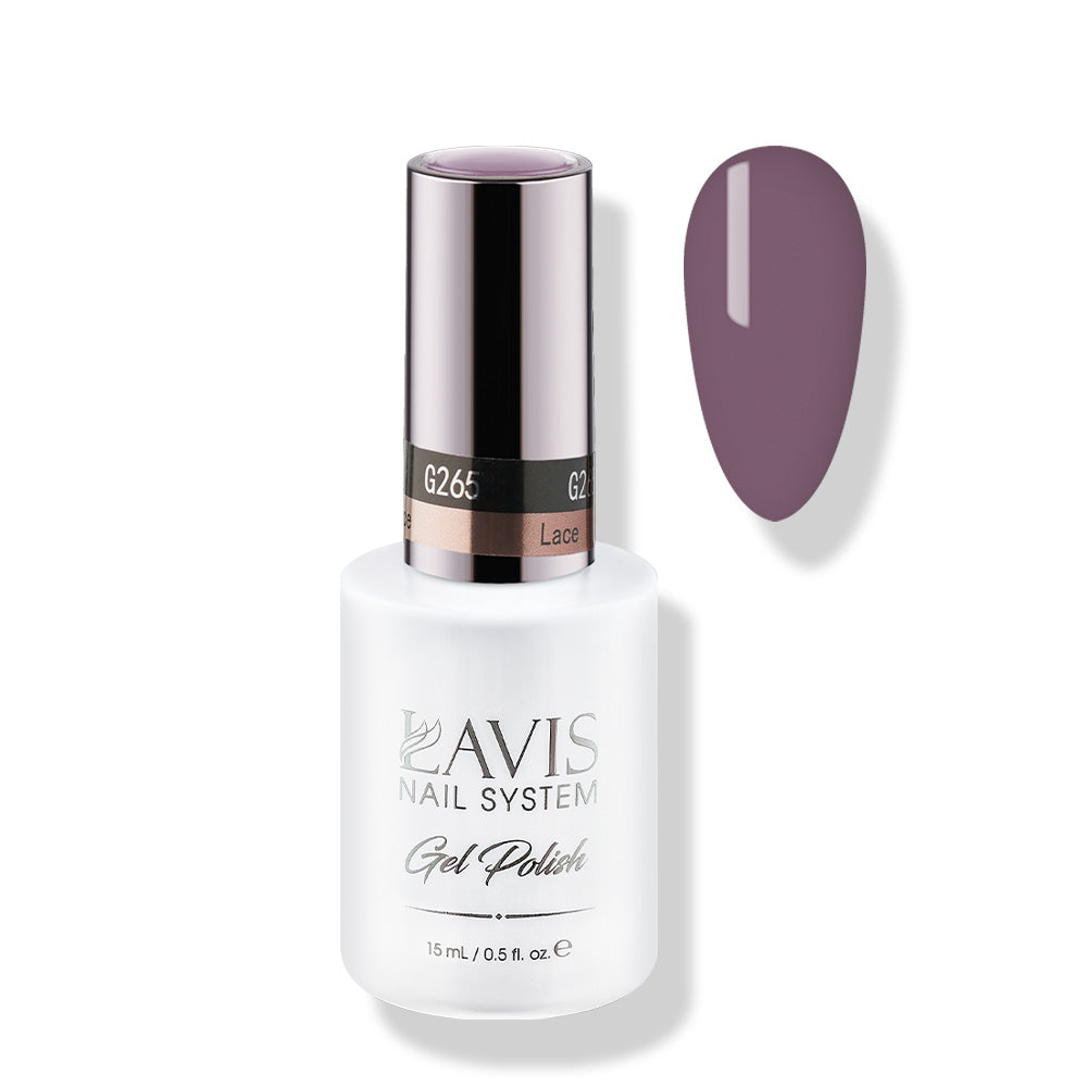 LAVIS 265 Lace - Gel Polish 0.5oz