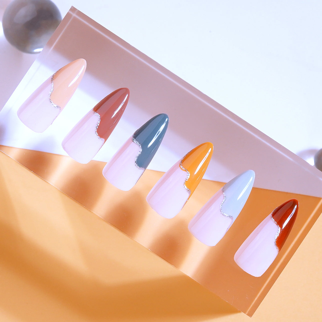 LDS Line Art Gel Nails Polish Collections (6 colors): 31-36