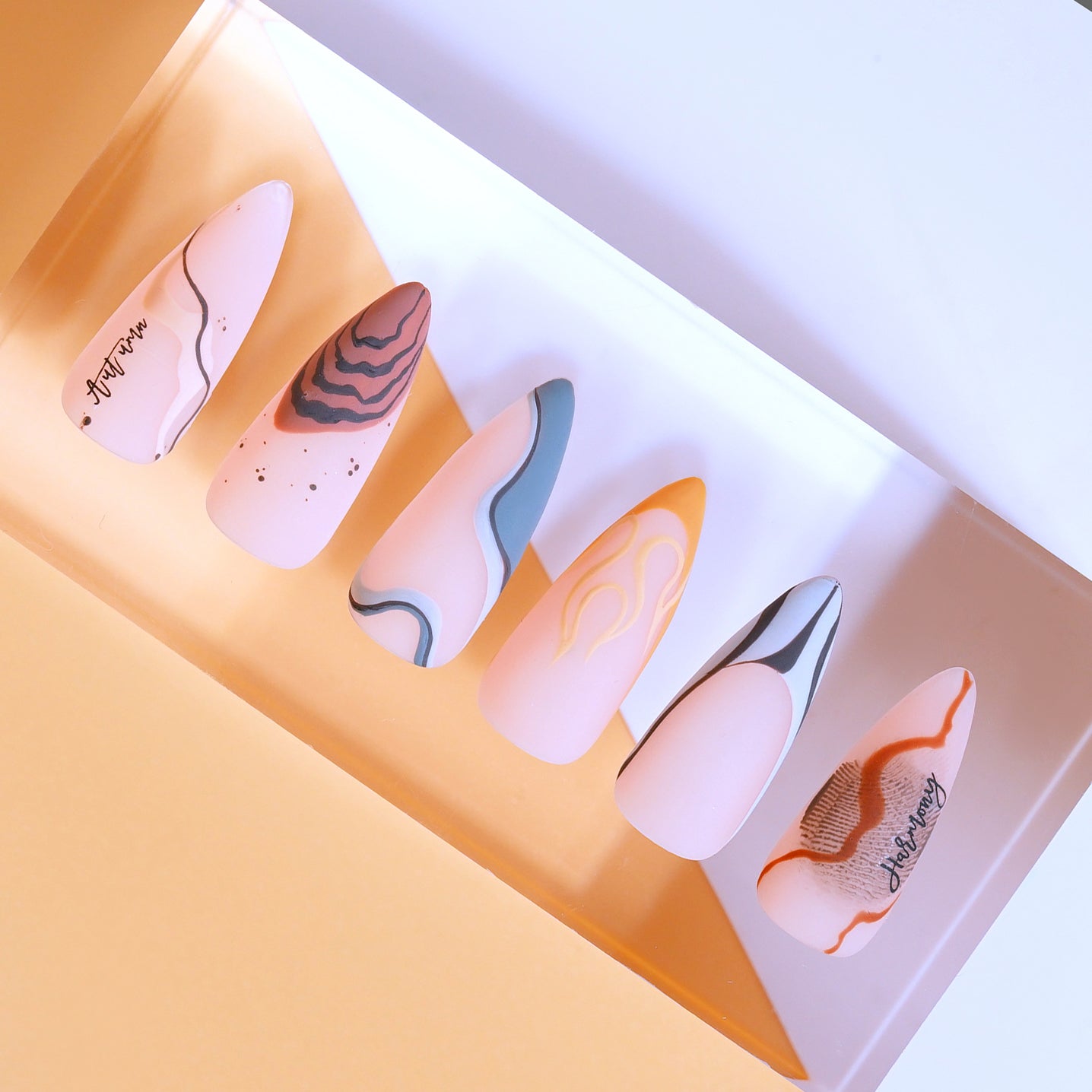 LDS Line Art Gel Nails Polish Collections (6 colors): 31-36