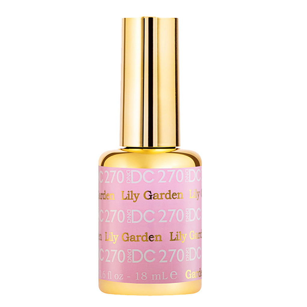 DND DC Gel Polish - 270 Pink Colors - Lily Garden