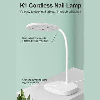 Professional Mini Portable LED Nail Lamp for Soft Gel