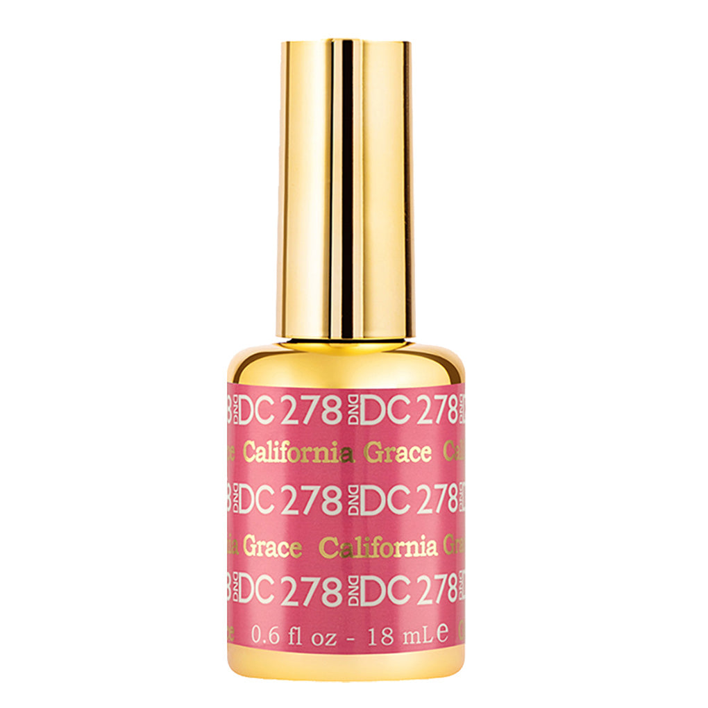 DND DC Gel Polish - 278 Pink Colors - California Grace