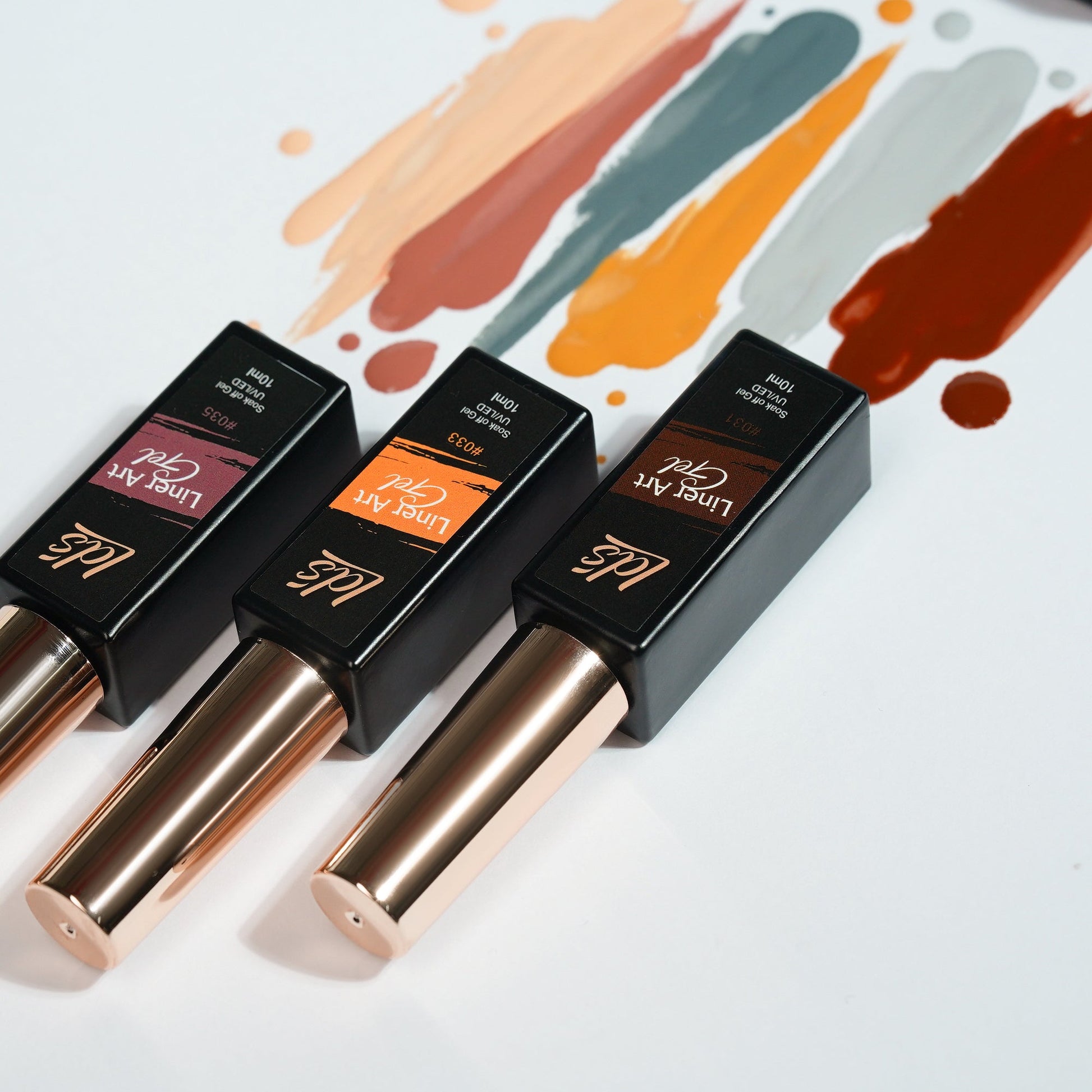 LDS Line Art Gel Nails Polish Collections (6 colors): 31-36