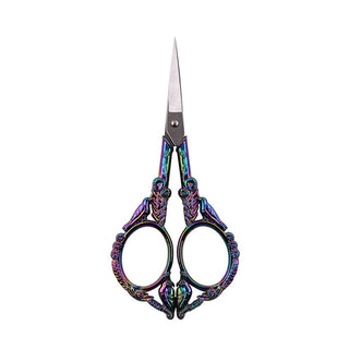 Vintage plum blossom scissors classic design sewing scissors - Titan