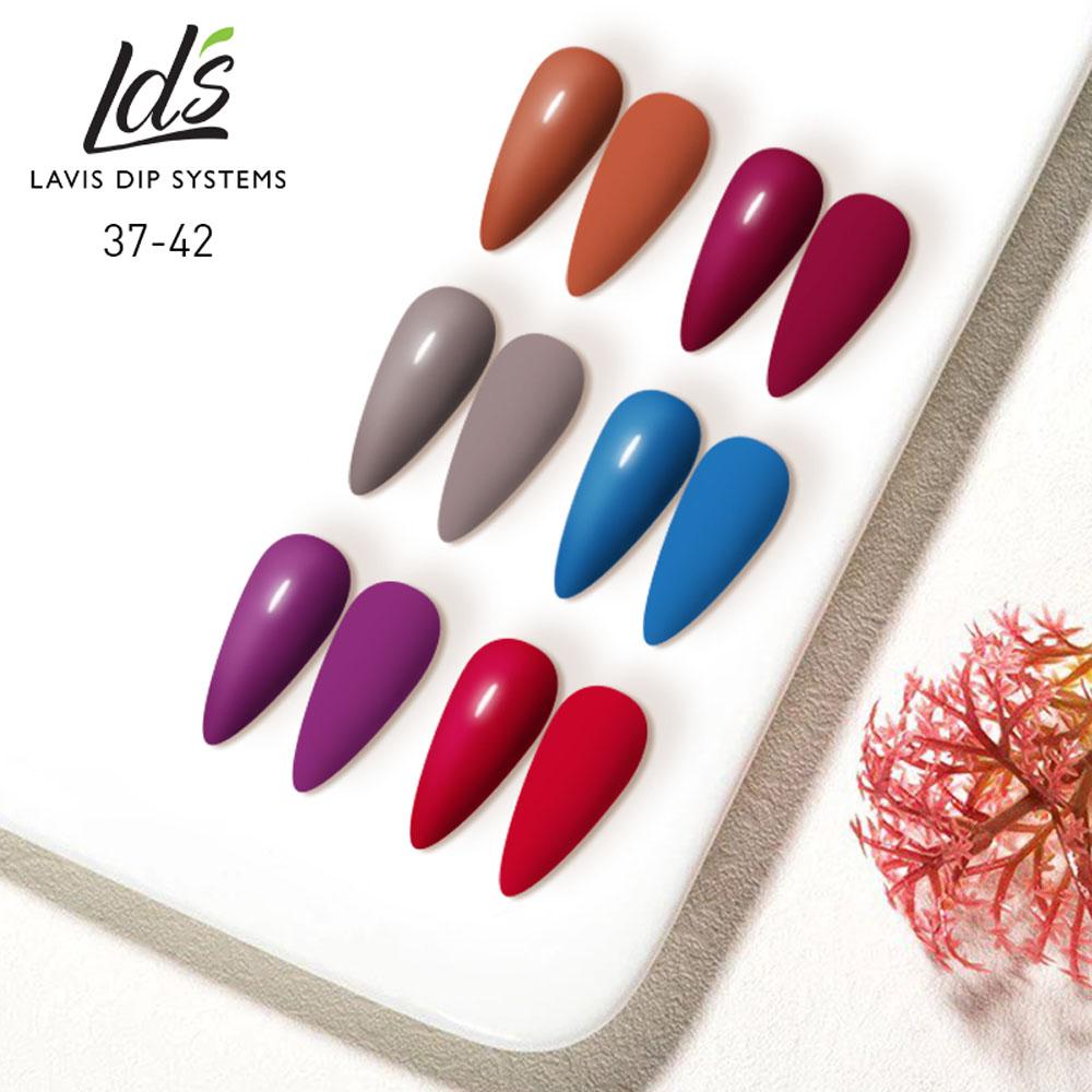 LDS Nail Lacquer Set (6 colors): 037 to 042