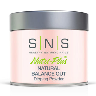 SNS Natural Balance Out Dipping Powder Pink & White - 4 oz