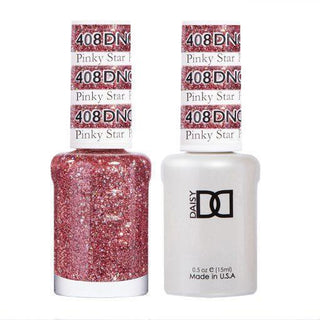  DND Gel Nail Polish Duo - 408 Pink Colors - Pinky Star by DND - Daisy Nail Designs sold by DTK Nail Supply