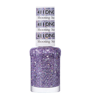 DND Nail Lacquer - 411 Glitter Colors - Shooting Star