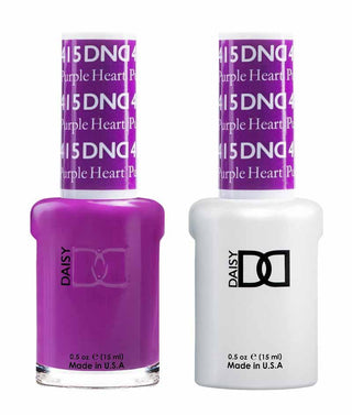  DND Gel Nail Polish Duo - 415 Purple Colors - Purple Heart by DND - Daisy Nail Designs sold by DTK Nail Supply