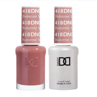 DND Gel Nail Polish Duo - 418 Brown Colors - Butternut Squash by DND - Daisy Nail Designs sold by DTK Nail Supply
