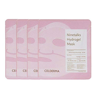 Celderma Ninetalks Hydrogel Mask Korean Mask Pack (4 Pcs)