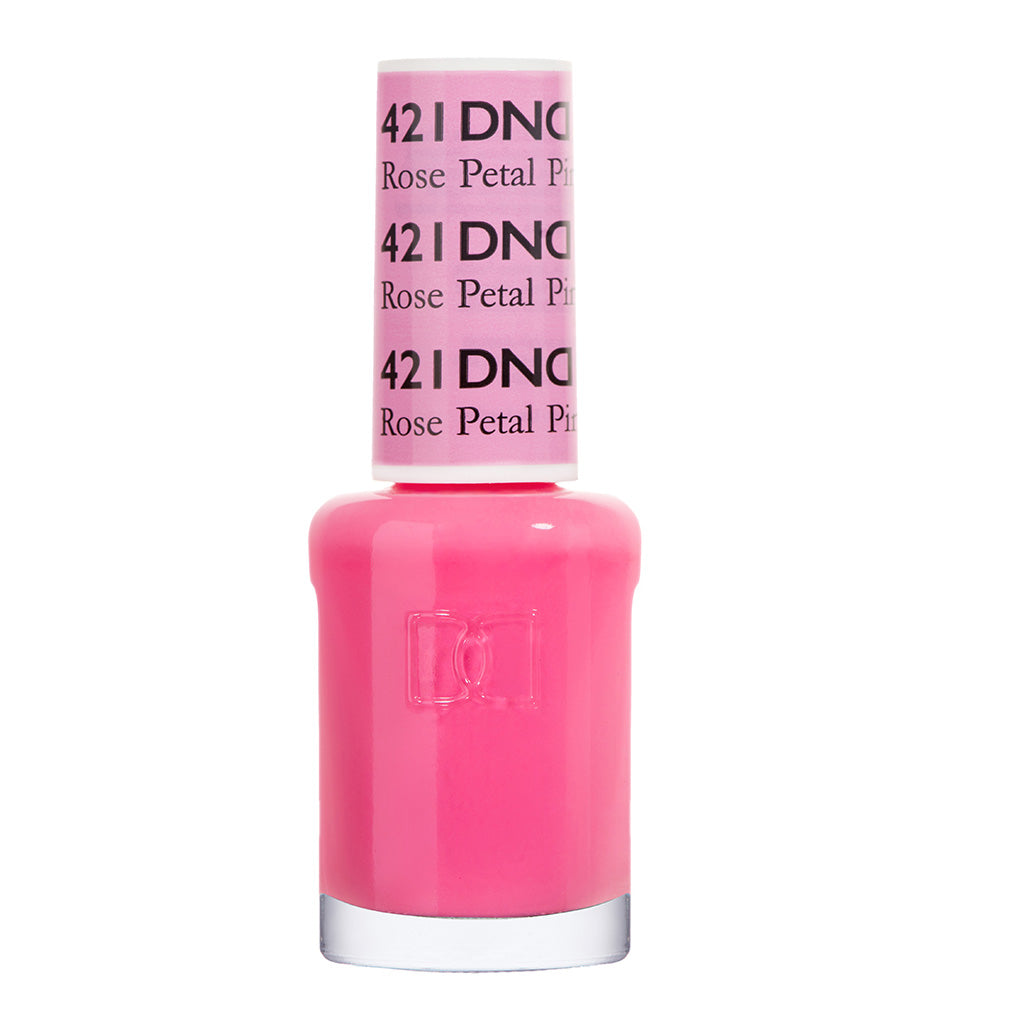 DND Nail Lacquer - 421 Pink Colors - Rose Petal Pink