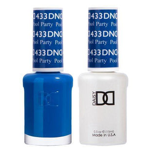  DND Gel Nail Polish Duo - 433 Blue Colors - Pool Party by DND - Daisy Nail Designs sold by DTK Nail Supply
