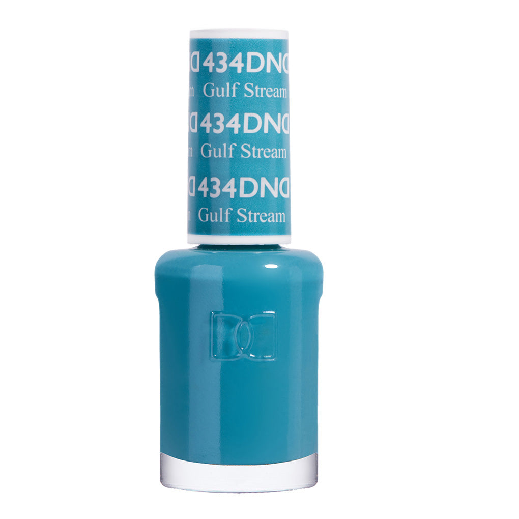 DND Nail Lacquer - 434 Blue Colors - Gulf Stream