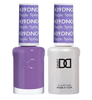  DND Gel Nail Polish Duo - 439 Purple Colors - Purple Spring by DND - Daisy Nail Designs sold by DTK Nail Supply