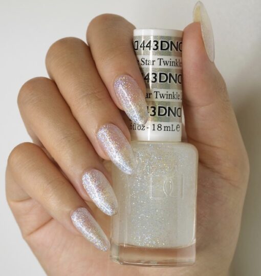 DND Nail Lacquer - 443 Glitter Colors - Twinkle Little Star