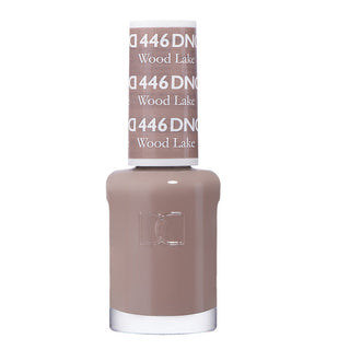 DND Nail Lacquer - 446 Brown Colors - Wood Lake