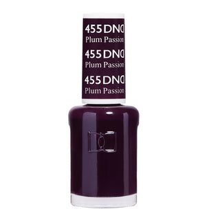 DND Nail Lacquer - 455 Purple Colors - Plum Passion
