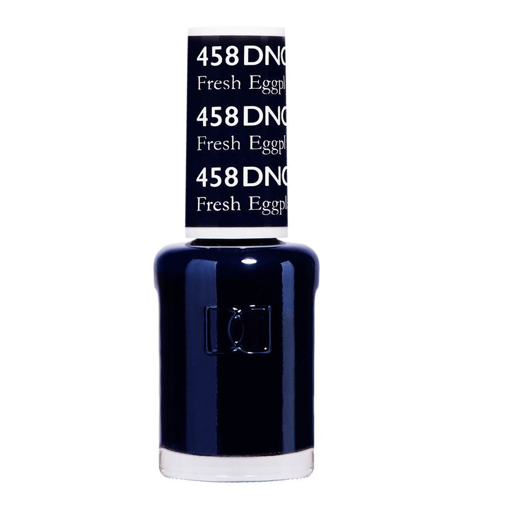 DND Nail Lacquer - 458 Blue Colors - Fresh Eggplant