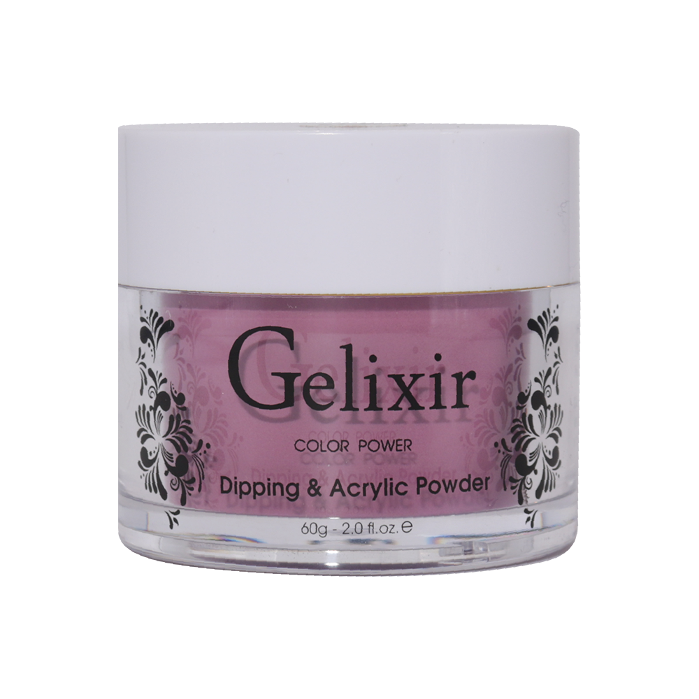 Gelixir Acrylic & Powder Dip Nails 045 Deep Carmine - Purple Colors