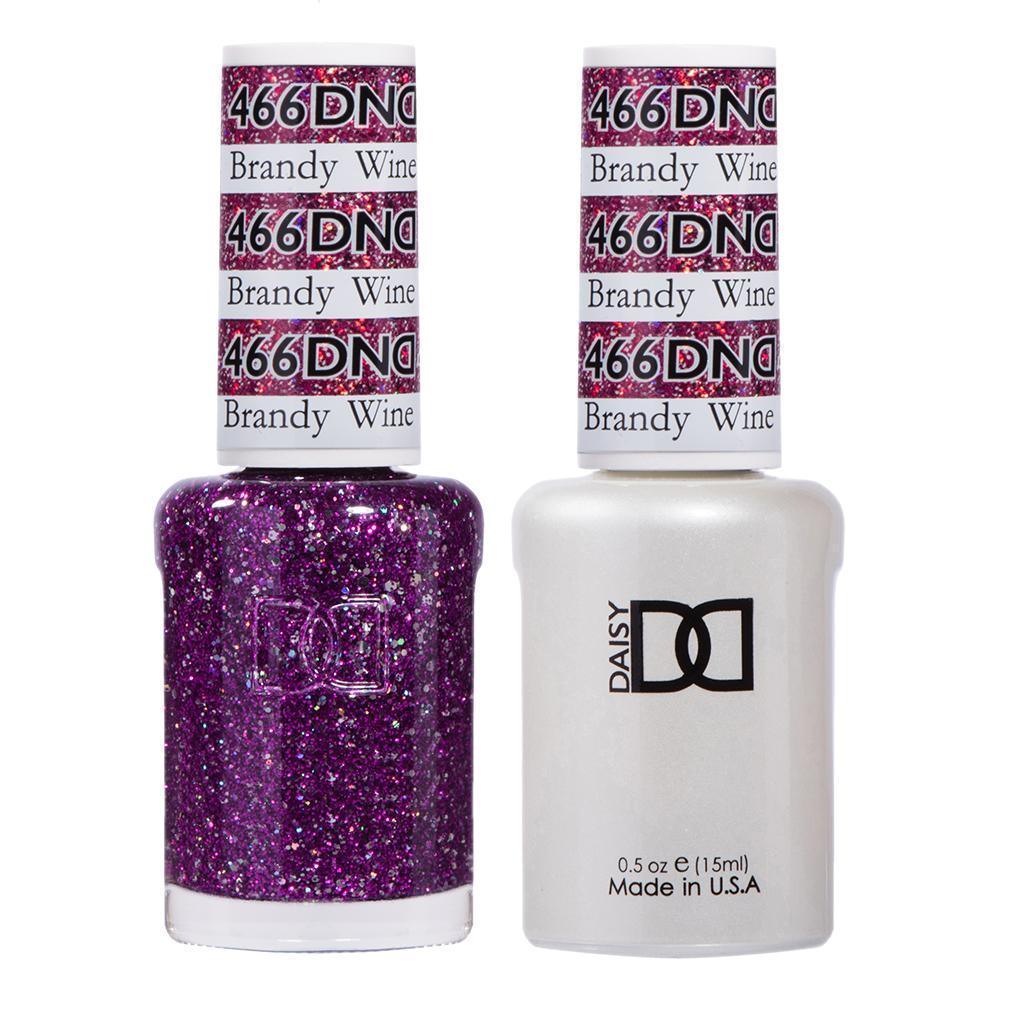 DND Gel Nail Polish Duo - 466 Purple Colors - Brandy Wine by DND - Daisy Nail Designs sold by DTK Nail Supply