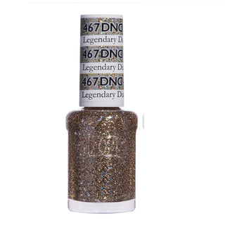 DND Nail Lacquer - 467 Gold Colors - Legendary Diamond