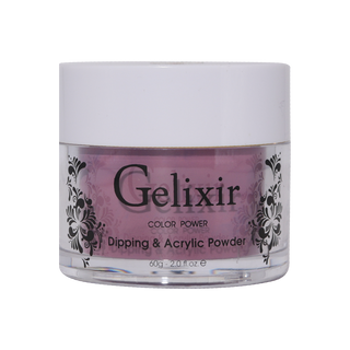 Gelixir Acrylic & Powder Dip Nails 046 Dark Raspberry - Purple Colors