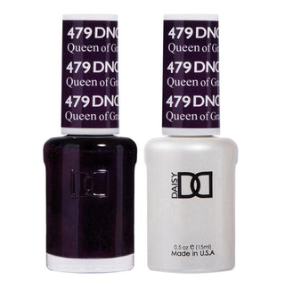 DND Gel Nail Polish Duo - 479 Purple Colors - Queen of Grape by DND - Daisy Nail Designs sold by DTK Nail Supply