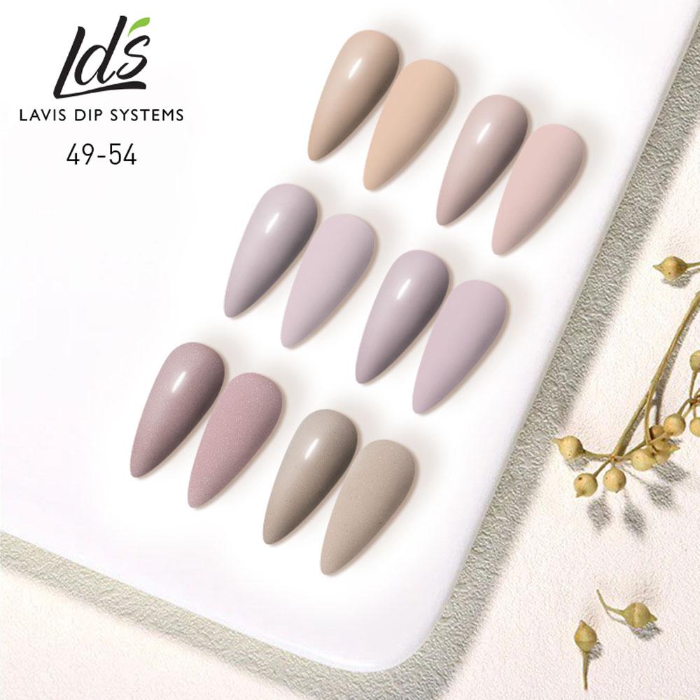 LDS Nail Lacquer Set (6 colors): 049 to 054
