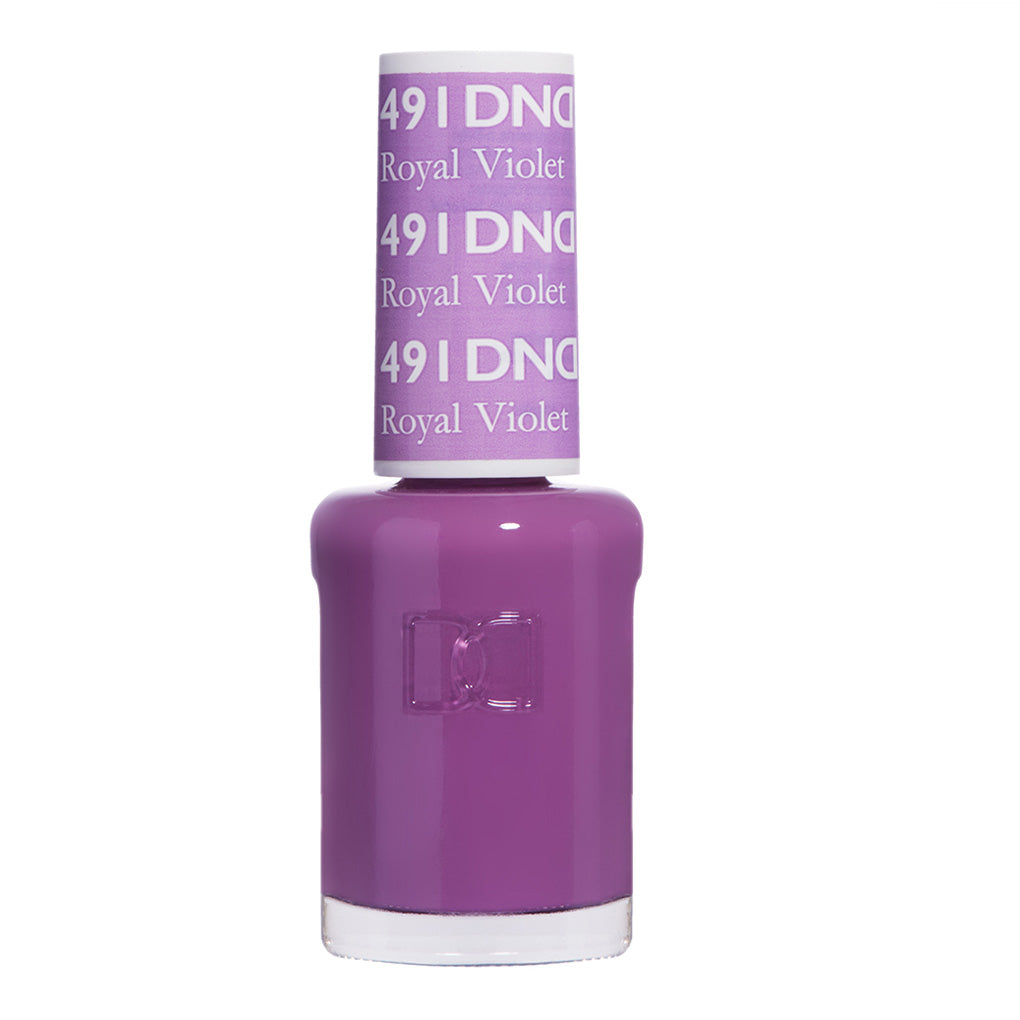 DND Nail Lacquer - 491 Purple Colors - Royal Violet